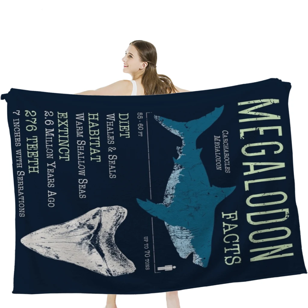 

Megalodon, факты, одеяло, самолёт, искусственное мягкое теплое покрывало
