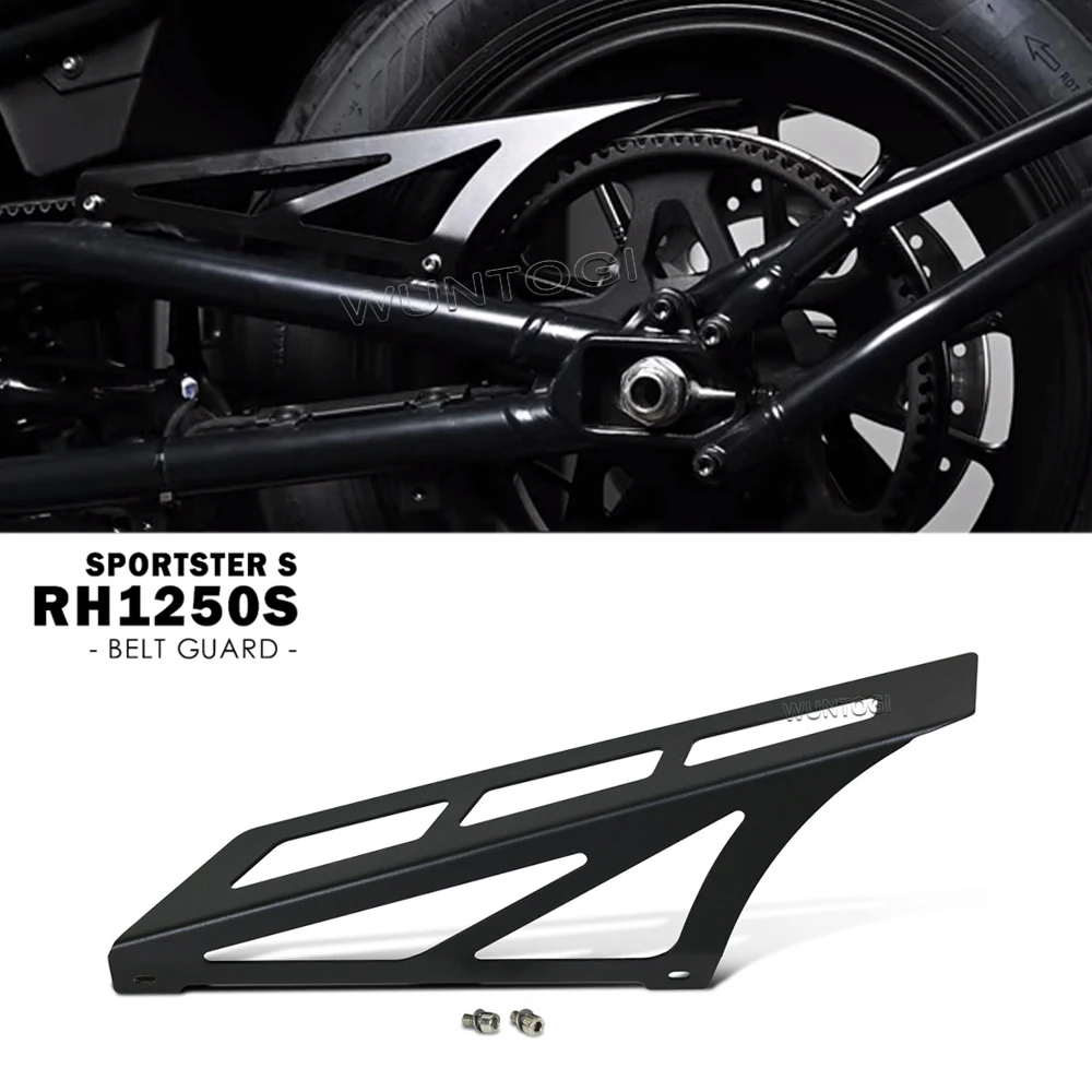 

RH1250 Accessories Chain Protection Cover For Sportster S 1250 RH1250S 2021 2022 Motorcycle Guide Wheel Slide Cover Protection