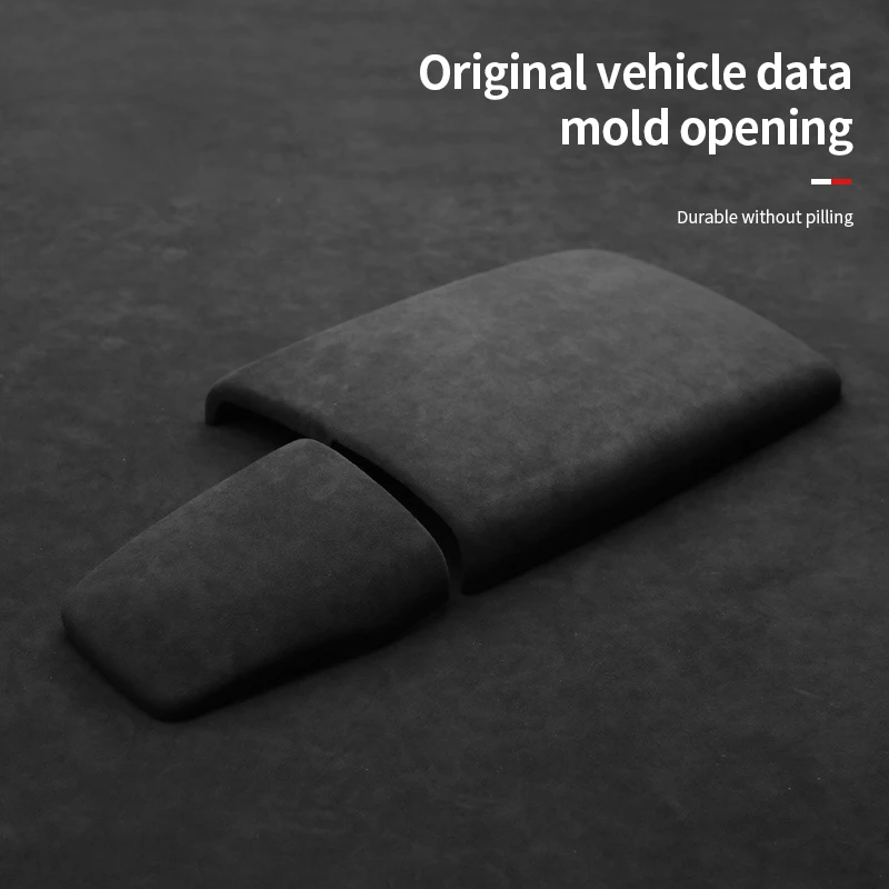 

Alcantara Suede Black,Red Car Armrest Case Lid Box Cover Panel Interior Accessories For LEXUS RX-RX300,RX350,RX450h 2016-2022