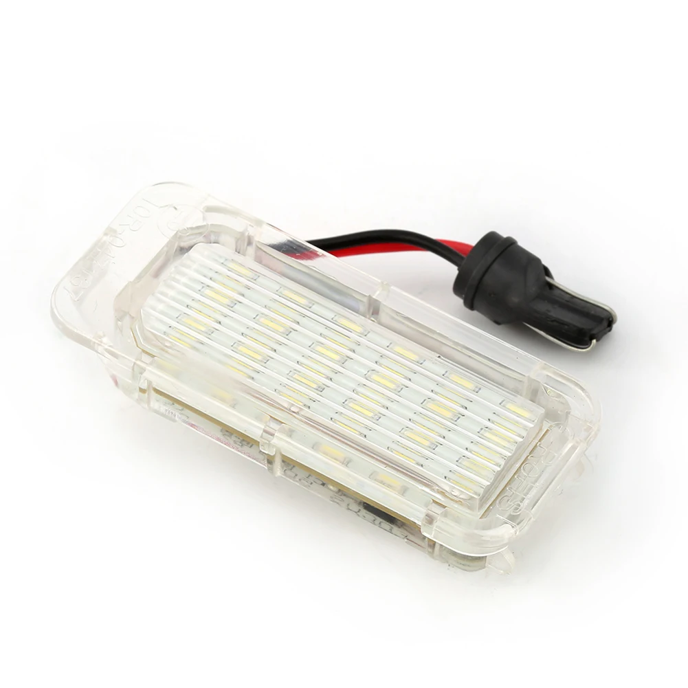 

2pcs LED License Plate Light Car Truck License Number Plate Light For Ford Focus 3 C MAX S MAX Mondeo 4 Galaxy KUGA 7903 Fiesta