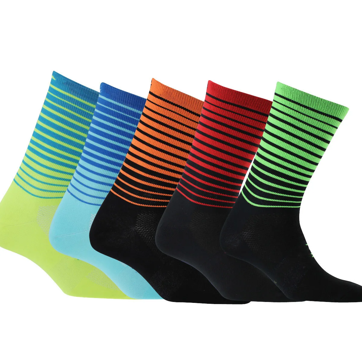 

2023New Men Women Sport Cycling Riding Socks Colorful Coolmax Basketball Climbing Camping Running Socks