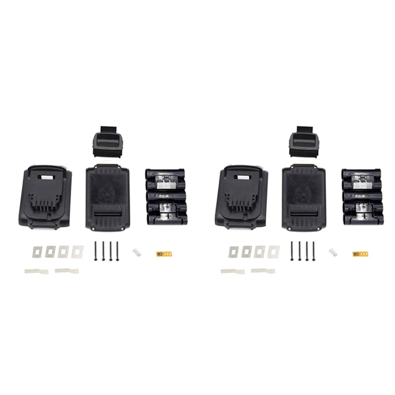 Замена пластиковой батареи JABS 2X для Dewalt 20 в DCB201,DCB203,DCB204,DCB200 18 в, запасные части для литий-ионной батареи