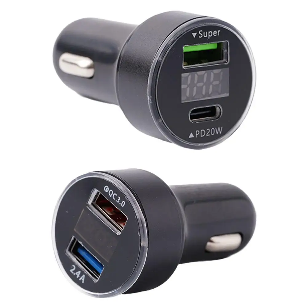 

PD 20W Car Charger Super Fast Charge Adapter Type C USB 120W Portable for iPhone 14 Pro Max 13 12 11 iPad Airpods Huawei OnePlus