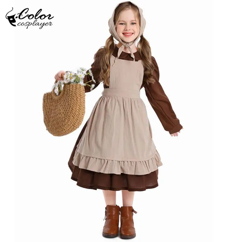 Детское платье горничной COLOR COSPLAYER