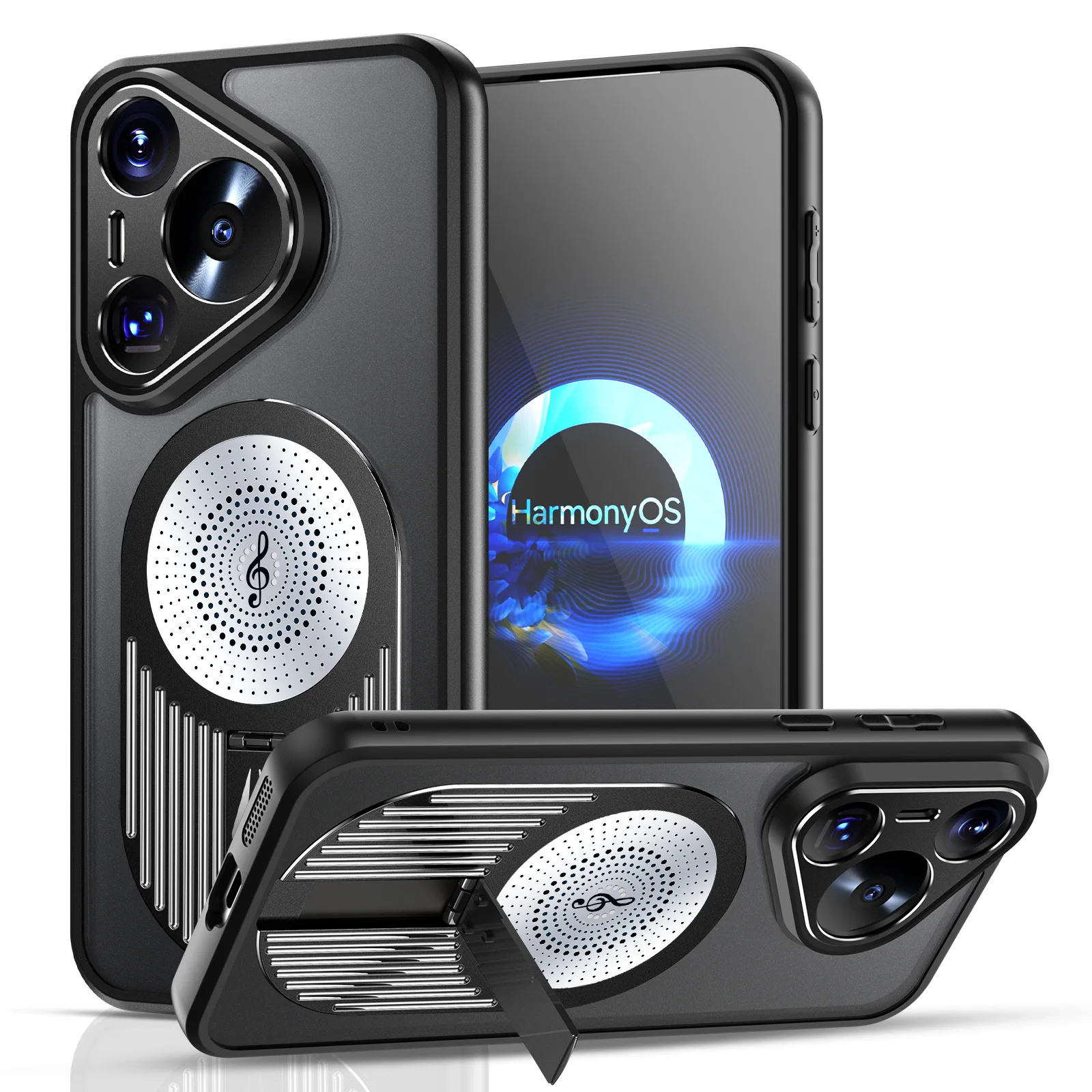 Противоударный металлический бронированный чехол для Huawei Pura 70 Pro Magsafe Pura70 Ultra