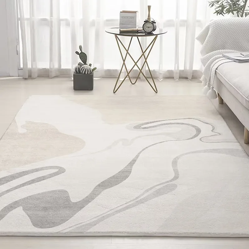 

Living Room Tea Table Carpet Nordic Large Area Thickened Rugs Household Blanket Bedroom Rug Coffee Table Rug Mat