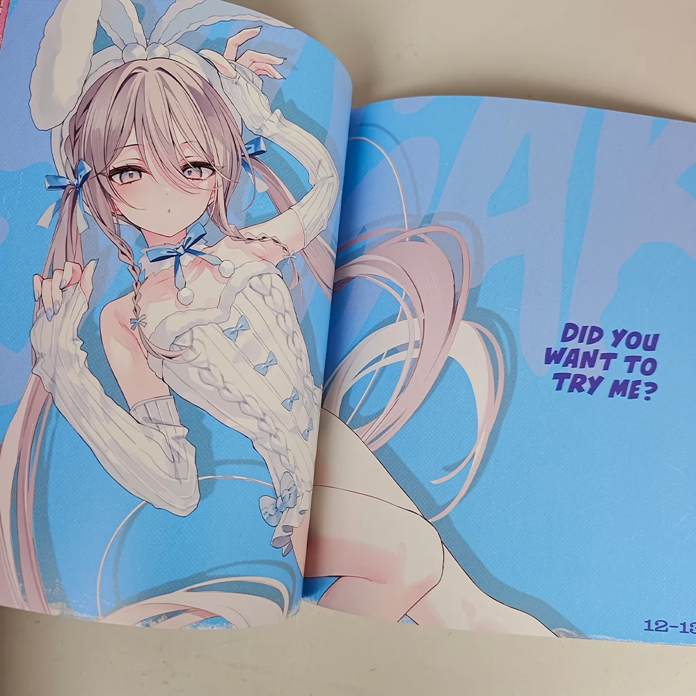 Фото Коллекционная книга иллюстраций Rurudo LOVE IT (BUNNY GIRLS ILLUSTRATION WORKS) – Произведения искусства Раби, иллюстрации, живопись, комиксы, C104 №3