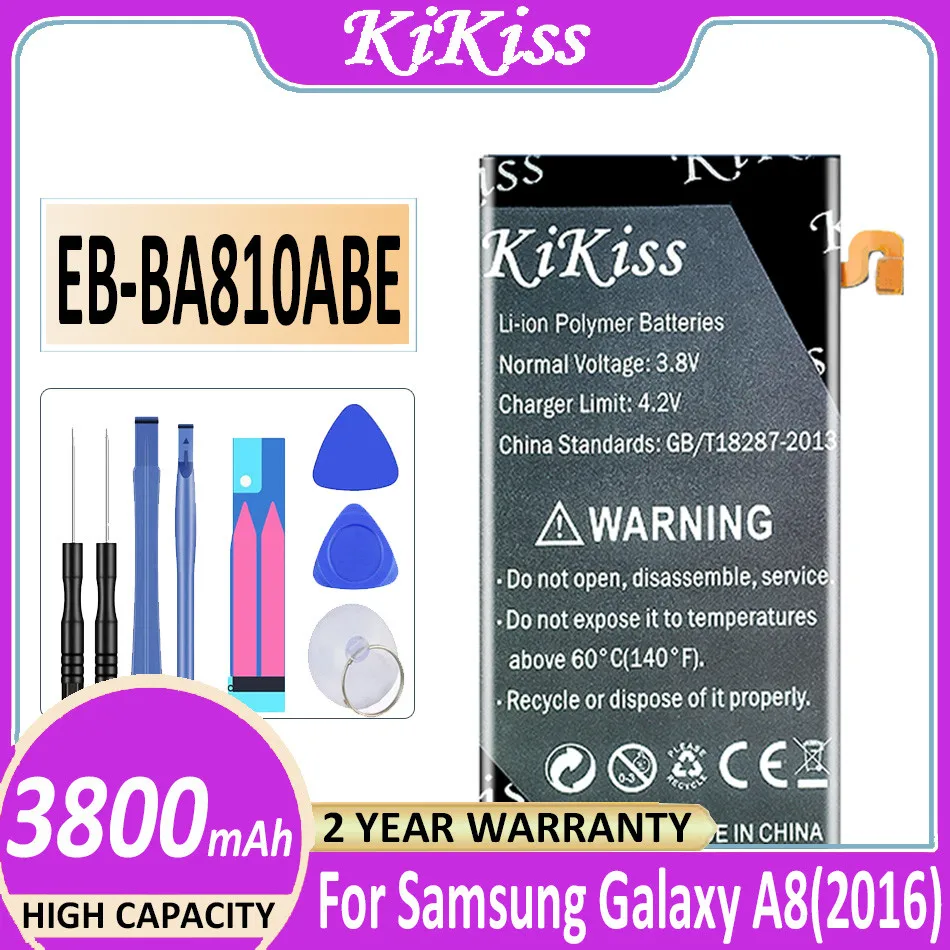 

Аккумулятор KiKiss для Samsung Galaxy A8, 3800 мАч