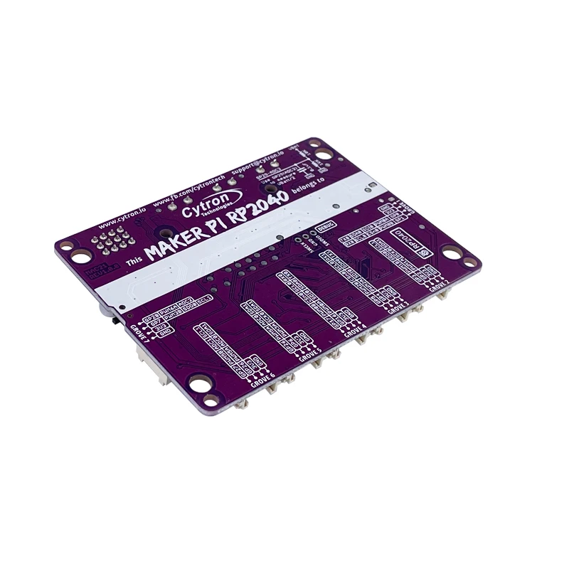 Фото Maker Pi RP2040 DIY платформа для управления движением робота, совместимые с Raspberry Pi электронные модули и комплекты, совместимые с Pico. №3