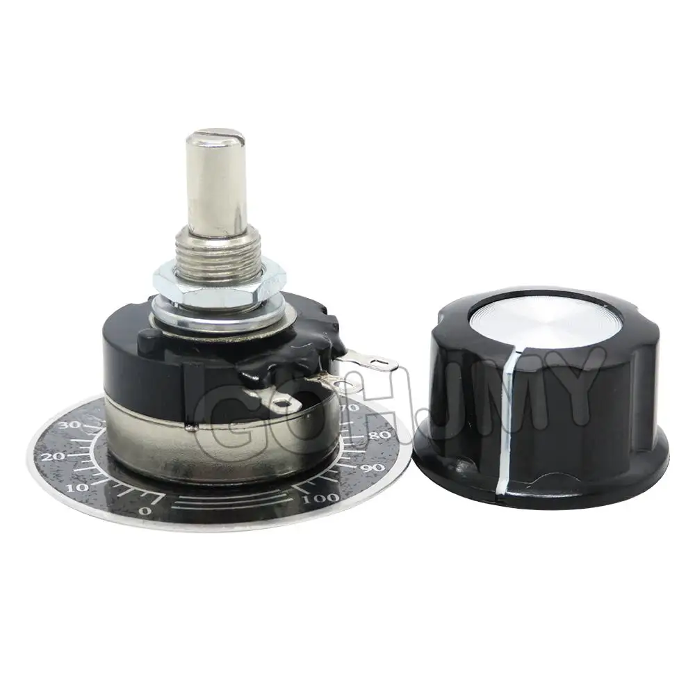 Вращающийся потенциометр из углеродной пленки бренд GOHJMY 1K 2K 5K 10K 20K 50K 100K 1 м