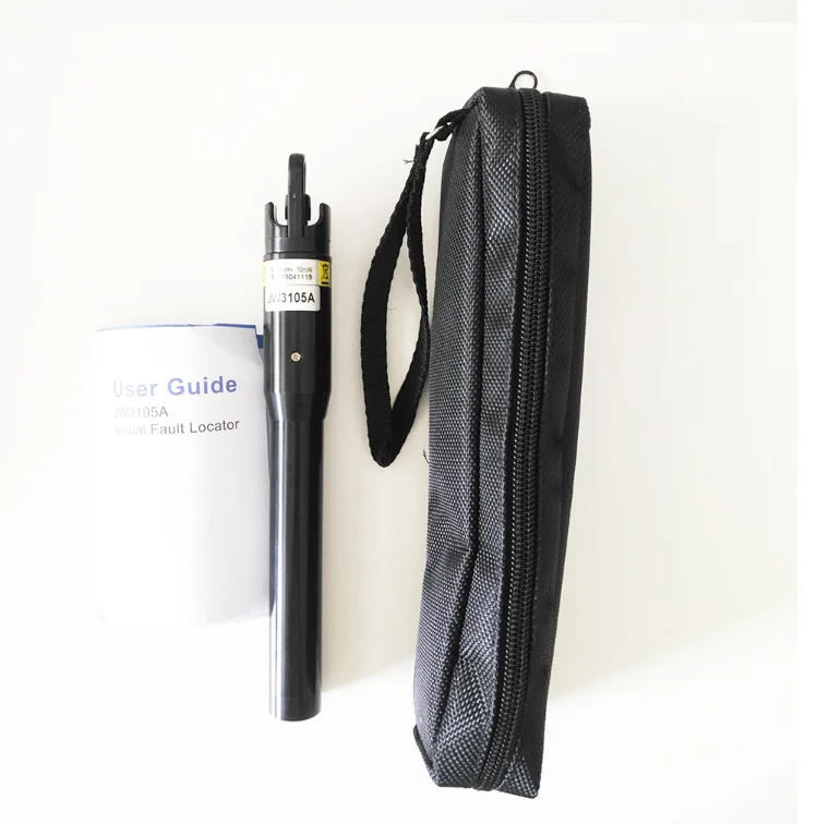 High Performance JW3105A Fiber OVisual Fault Locator Fiber Cable Tester ptic Laser Light Pen Red Laser Source 1/10/20/30/50mW