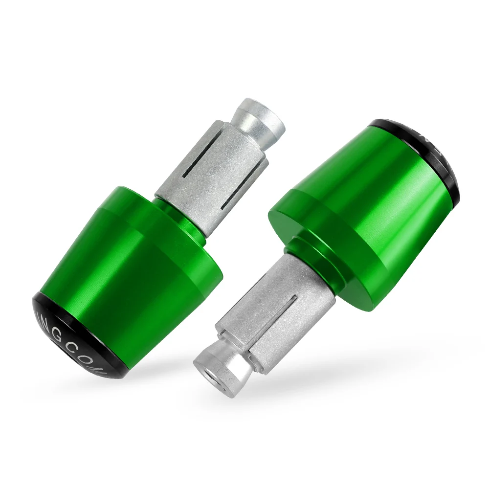 

7/8"" 22MM Handlebar Hand Grips Handle Bar End Cap Cover For KAWASAKI ZX25R ZX4r ZX6 ZX600 ZX636 ZX636 ZX6R ZX6RR ZX6RR ZX7R
