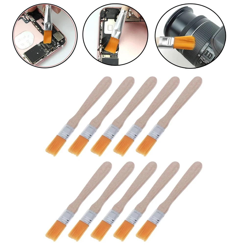 

Anti-static Brush Nylon Brush 10Pcs/Set Anti-dust Easy To Clean Hand Tools