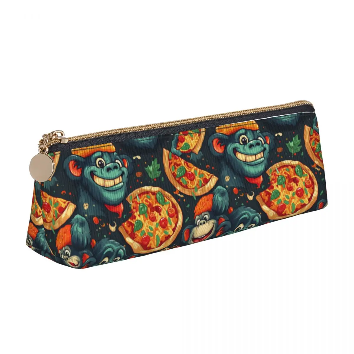 Teens Elementary School Leather Pen Pouch