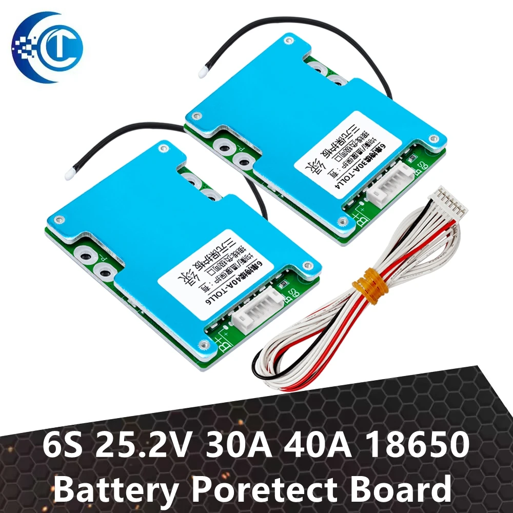 Аккумуляторная плата 6S 25 2 в 30 А 40 18650