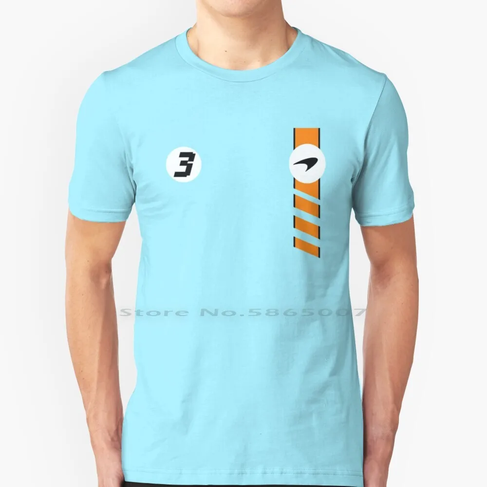 

Даниэль Риккардо Икс маклеен Футболка 100% хлопок Даниэль Риккардо Макларен Лэндо Норрис большой размер 6xl футболка подарок Мода