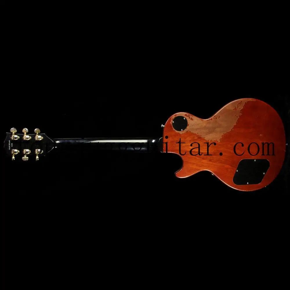 

Heavy Relic 1959 Marc Bolan Tribute Matte Natural Electric Guitar Chablis Gold Grover Tuners,Chrome Hardware,Brown Mahogany Body