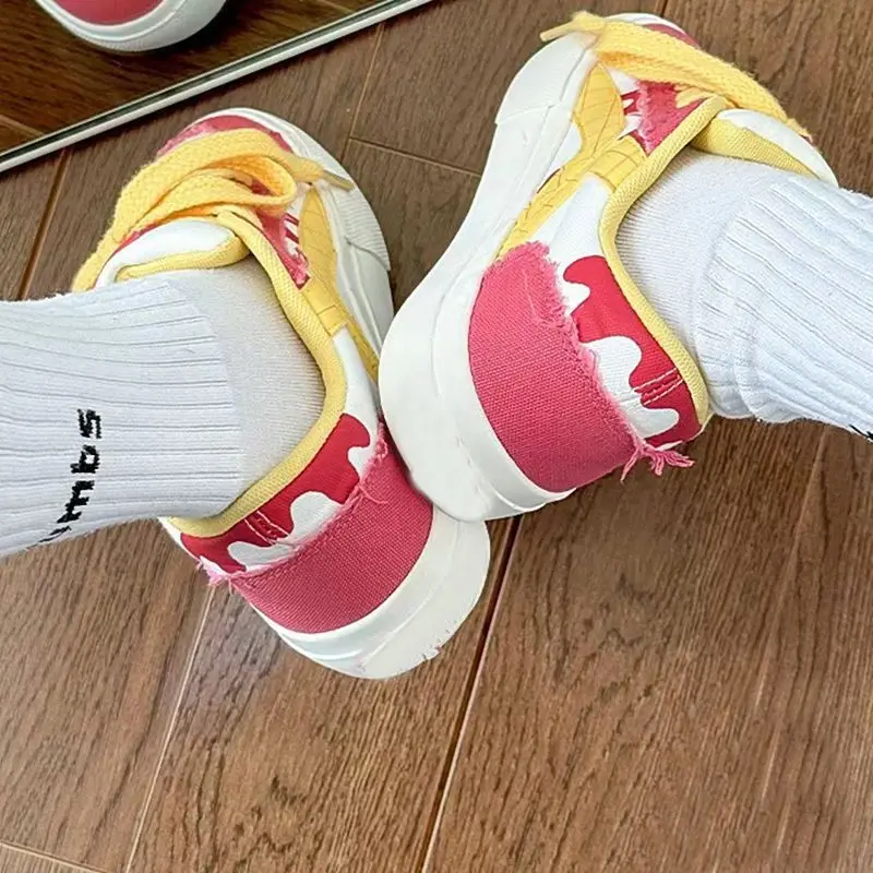 SHANPA Little Clean Fresh обувь для женщин однотонная женская повседневная кампуса и