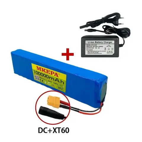 Аккумулятор для мотоцикла и скутера, 10S3P, 36 В, 100000 мАч, 18650, Ion Eddie, 1000 Вт, высокая пуанс и емкость 36 В