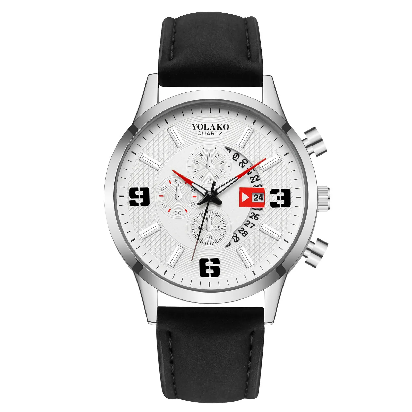 

2022 Men's Casual Fashion Quartz Leather Strap Watch Analog Watch Часы Мужские Relogio Masculino Reloj Hombre Montre Homme