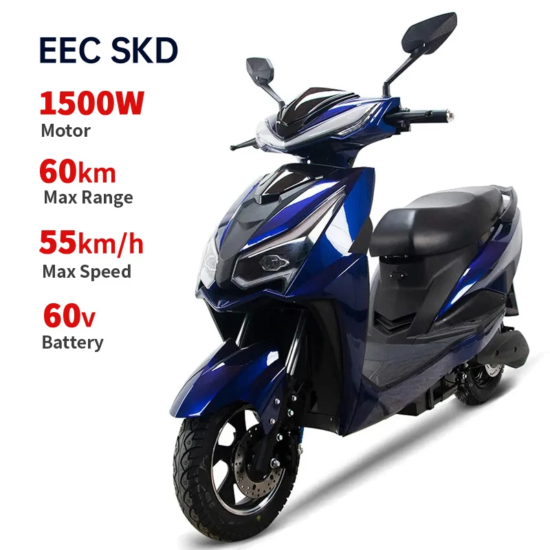 

A09C 48/60v 1000w 55km/h 60km range 10inch electric motorcycle