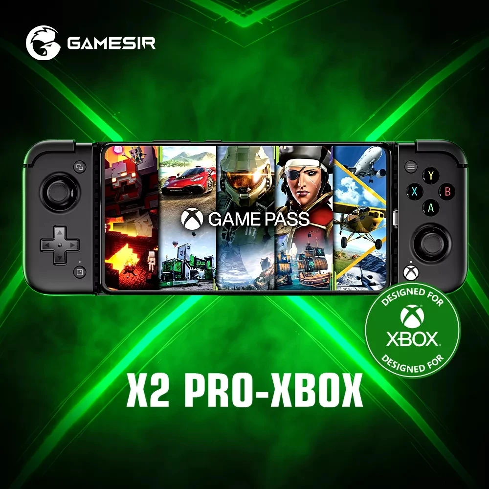 

2023 GameSir X2 Pro Xbox Gamepad Android Type C Mobile Game Controller for Xbox Game Pass Ultimate, xCloud, STADIA, Cloud Gaming