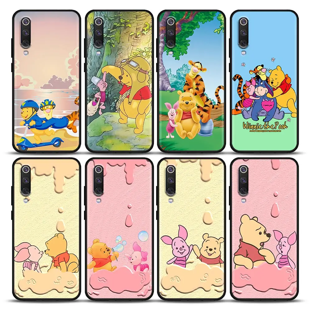 

Cute Winnie The Pooh Bear Tigger Anime Phone Case For Xiaomi Mi A2 8 9 SE 9T 10 10T 10S CC9 E Note 10 Lite Pro 5G Cover Fundas
