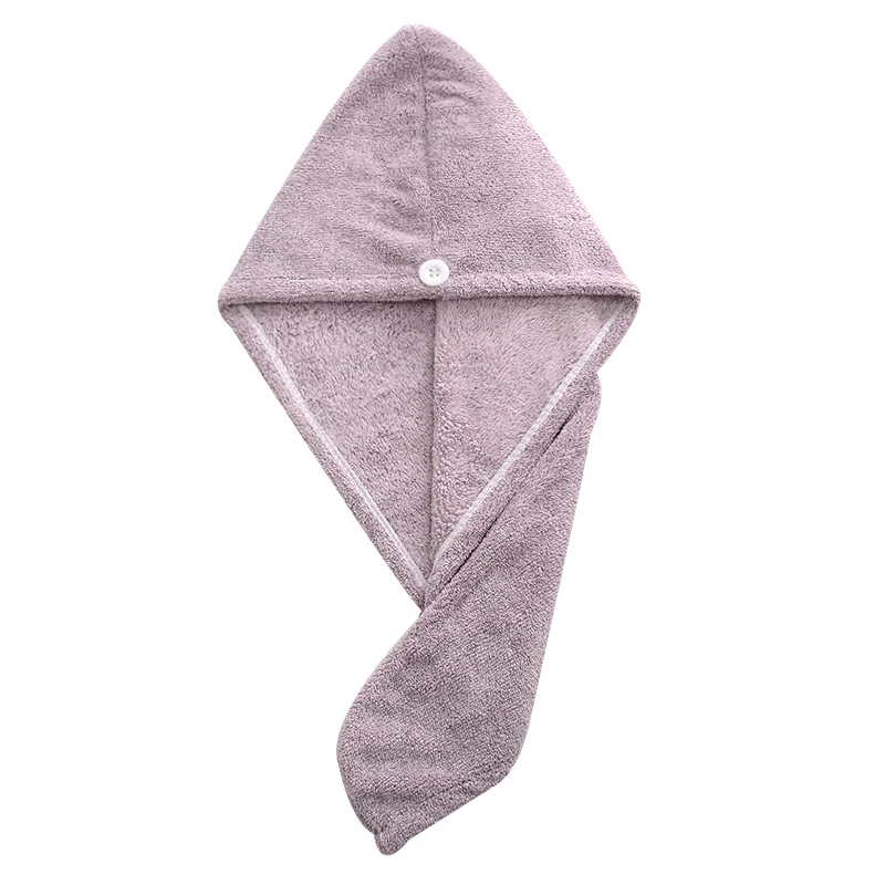 

Cheap Wholesale Quick Drying Wrap Microfiber Hair Towel Super Absorbent Twist Hair Turban Towel for Girl Women Bath Towel