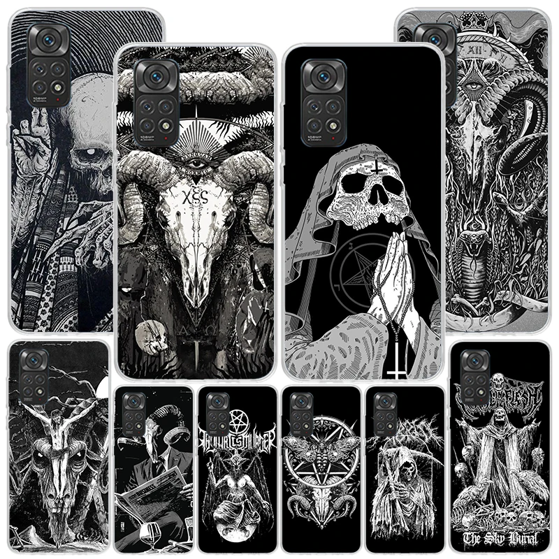 Чехол для Xiaomi Redmi Note 12 11S 11E 11 10S 10 Pro Plus 9 9S 11T 9T 8 8T 7