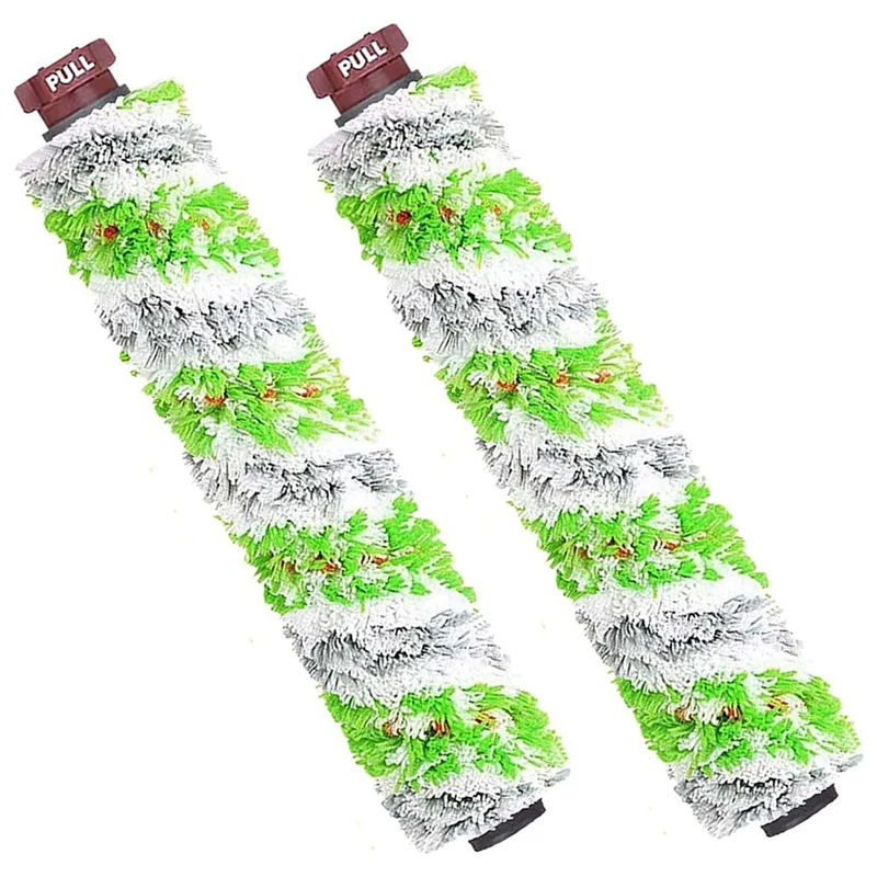 

2 Pack 2460 Multi-Surface Pet Pro Brush Rolls Spare Parts For Bissell Crosswave Pet Pro 2306A & Crosswave 1785 Series, 1613568