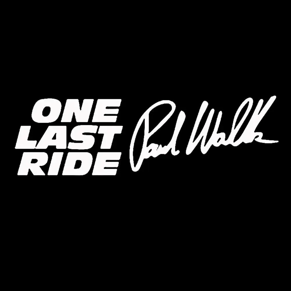 

Автомобильная водостойкая наклейка-бампер с надписью «One Ride», 20 х8 см