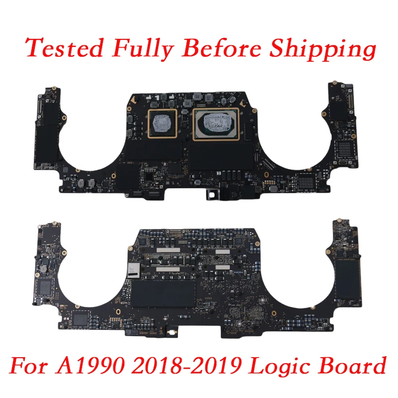 

Motherboard For Macbook Pro Retina A1990 Logic Board With Touch ID I7 I9 Ram 16G 32G 256G 500G 1TB 2018-2019 Year EMC 3215 3359