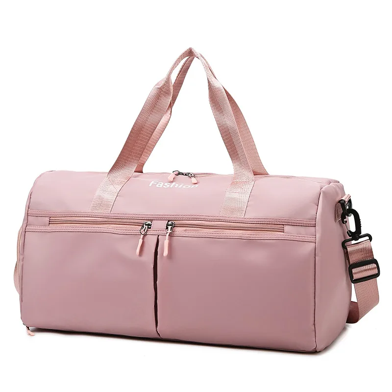 

2023 Fitness Handbag Travel Shoulder bag Crossbody Oxford Tote Duffels Weekender Carry On Overnight Bags with Trolley Sleeve