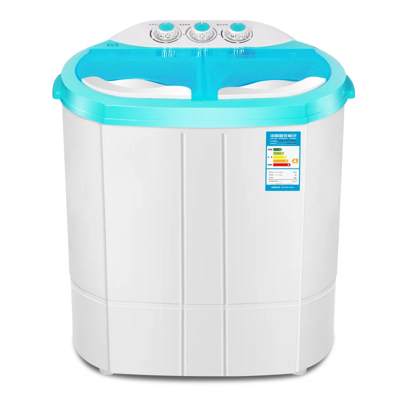 240w power Mini washer can wash 3.0kg clothes+120w power 2kg dehydration twin tub top loading washer&dryer SEMI-AUTOMATIC WASHER