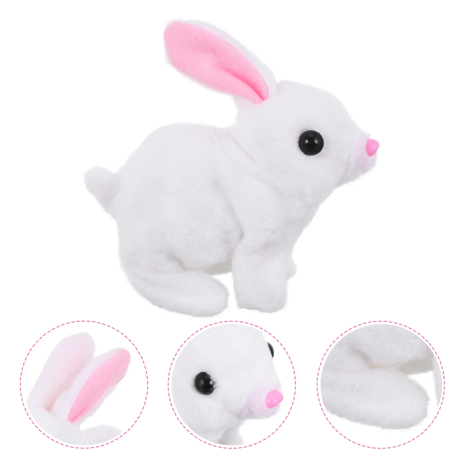 

Simulation Rabbit Sounding Toy Children Music Kids Gift Electric Faux Bunny Electronic Component