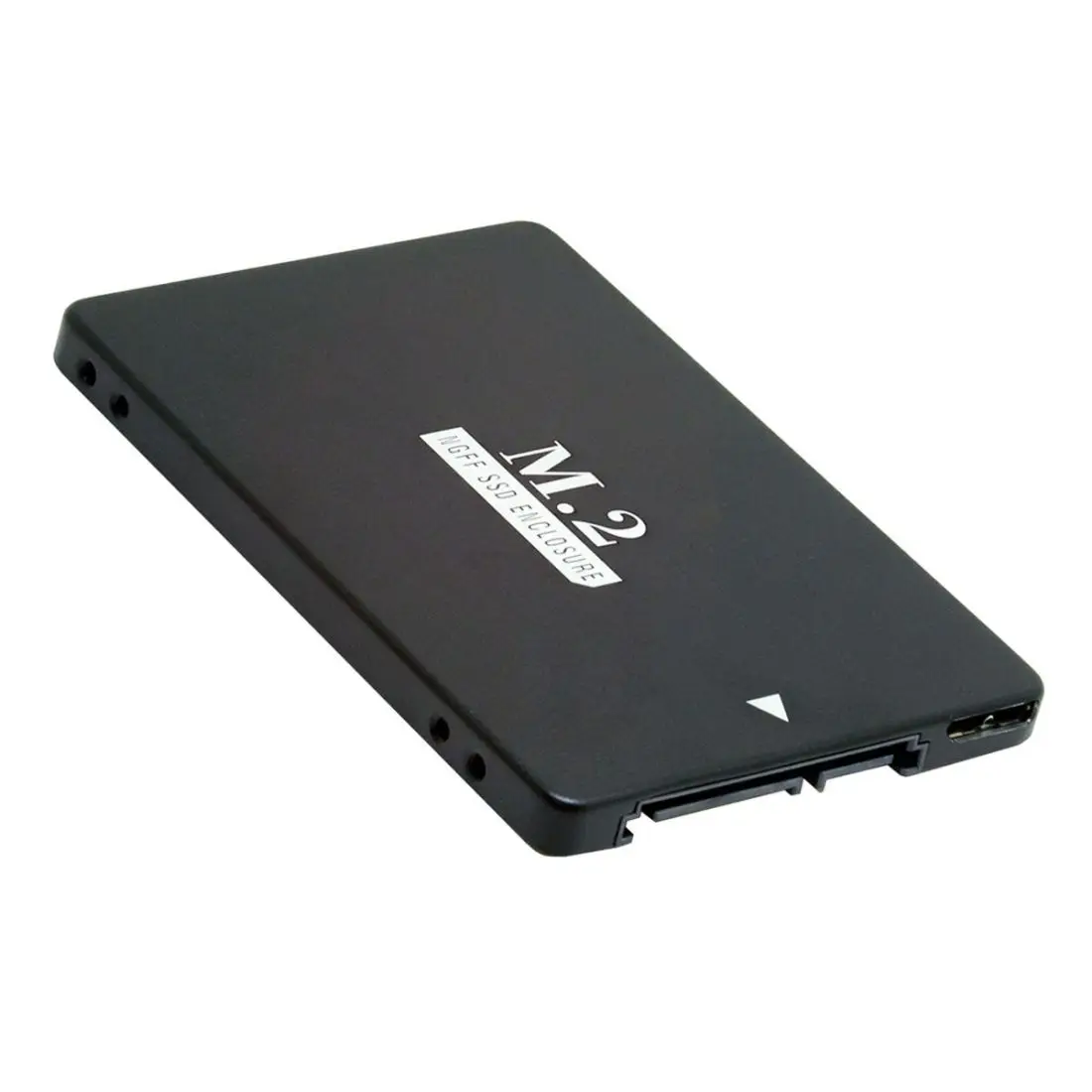 

Jimier NGFF M.2 SSD Adapter,B+M Key M.2 SSD to 2.5inch SATA ＆ Micro USB 3.0 Combo HDD Disk Drive Enclosure Adapter