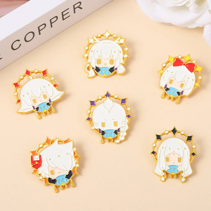 

Japanese Anime Enamel Pin Personalized Brooch Anime Men and Women Clothes Bag Badge Character Jewelry Gift for Fans and Friends