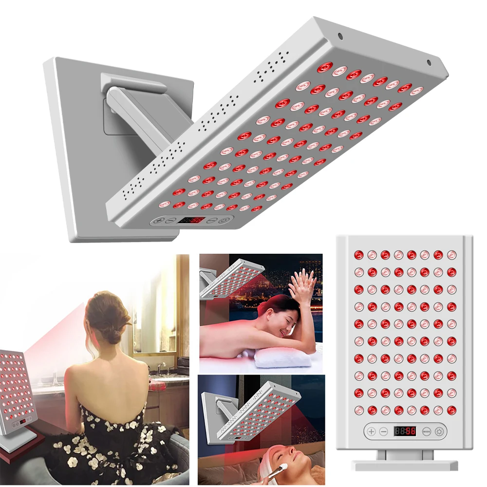 

Красная фотолампа для физиотерапии, инфракрасная лампа для физиотерапии нм и нм для антивозрастного облегчения боли и здоровья кожи