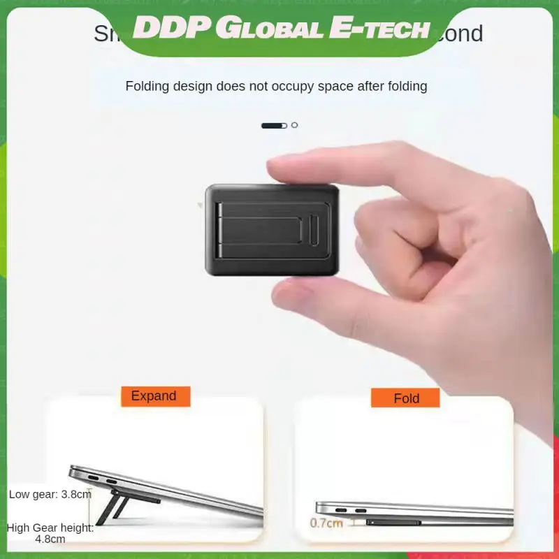 

Invisible Mobile Phone Stand Black Keyboard Mount Lightweight Mini Tablet Laptop Cooling Holder Consumer Electronics Portable
