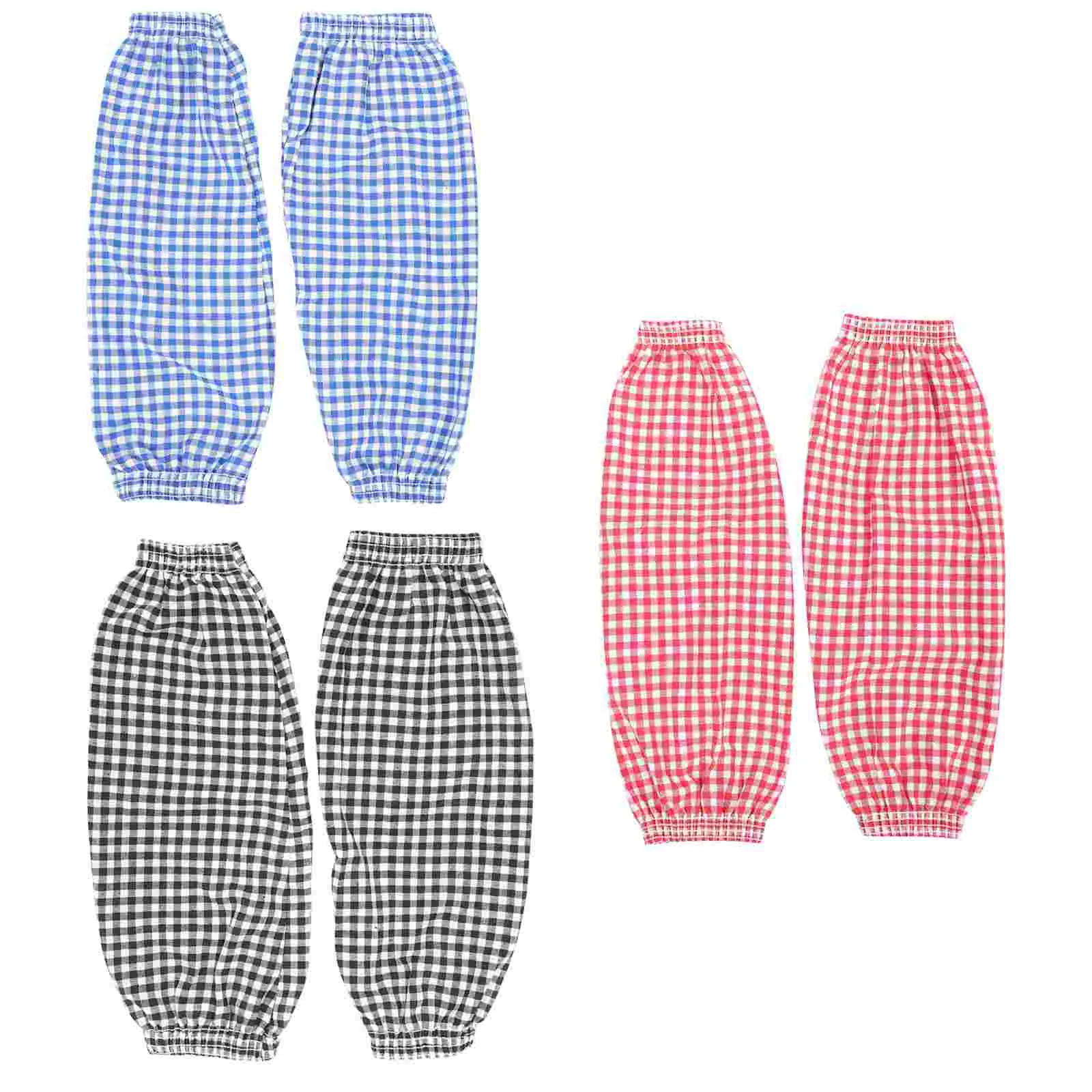 

Stain Resistant Check Sleeves Anti-Dust Oversleeves Washing Planting Antifouling Working Loose Cleaning Dish