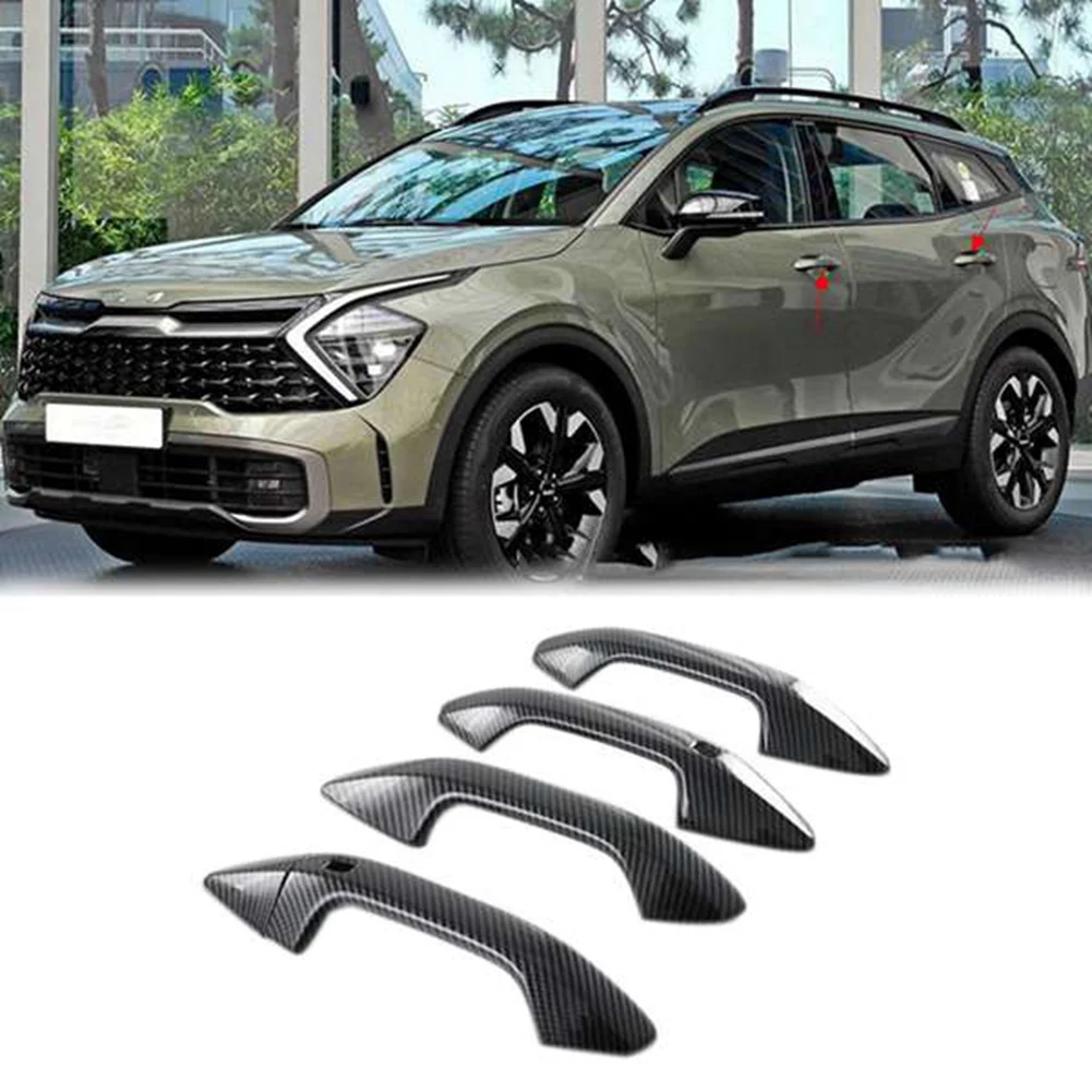 Для Kia Sportage NQ5 2021 2022 боковое зеркало заднего вида из углеродного волокна и крышка