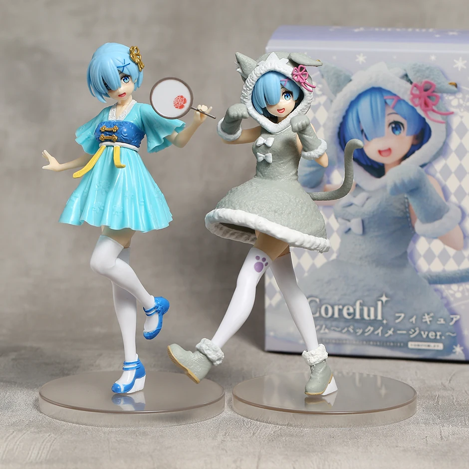 

Re:Life In A Different World From Zero Pack Image / National Style Dress Ver Figure Collectible Model Toy Desktop Doll
