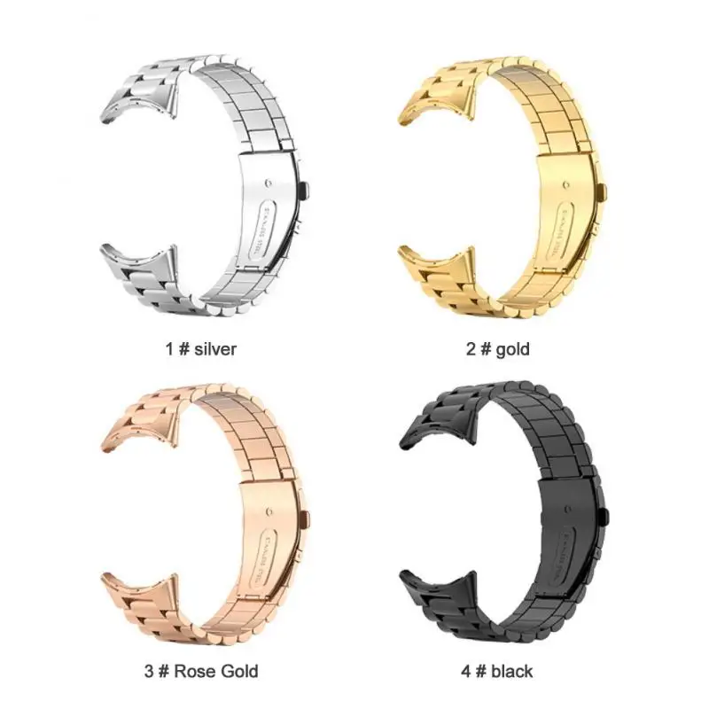 

Stainless Watch Band Classic Buckle No Gaps Accessories Metal Stainless For Google Pixel Replacement Bracelet Watchband Watch