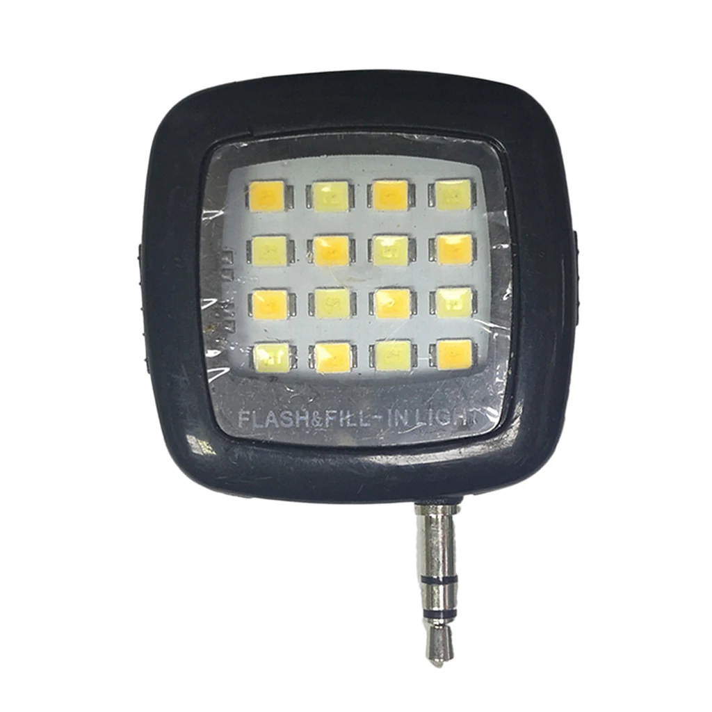 

Universal Smartphones 16 LED Flash Fill-in Light Night Using Selfie Enhancing Lighting for Smartphones Tablets Digital Camera