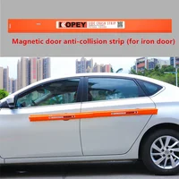 Car Door Protector 85CM Magnetic Body Side Anti-scratch Decorative Guard Strip Parking Lot Anti-collision Protection Accessories
