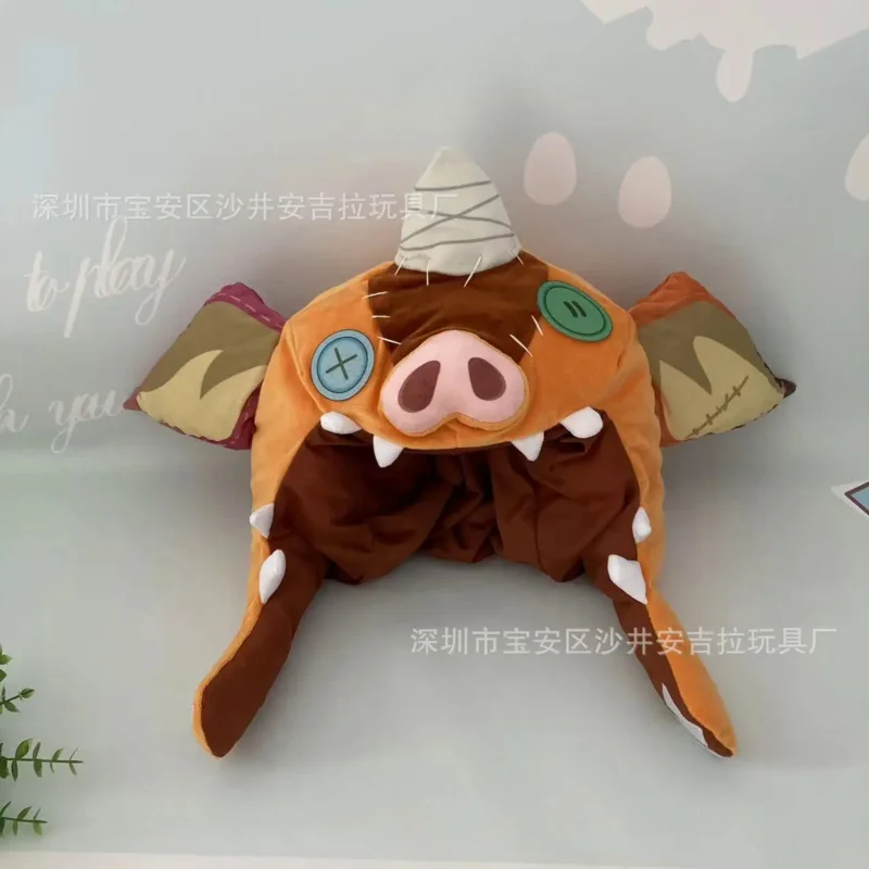 Симпатичные Детские головные уборы плюшевая шапка теплый шлем маска для косплея