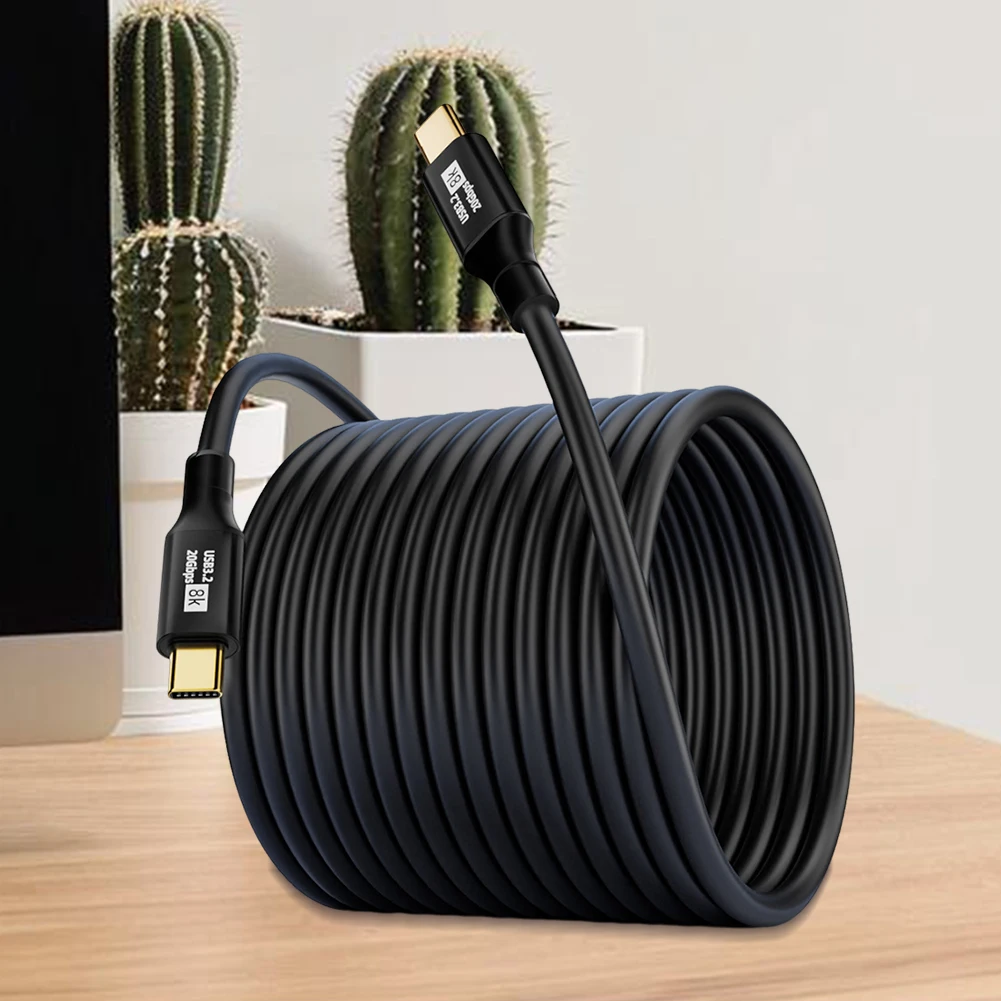 Кабель зарядный PD 100 Вт с USB Type-C на C кабель для быстрой зарядки шнур зарядного