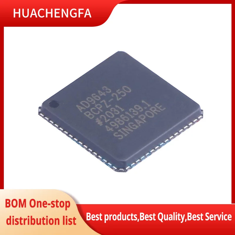 

1pcs/lot AD9643 AD9643BCPZ-250 BCPZ-250 LFCSP-64 AD converter IC chip