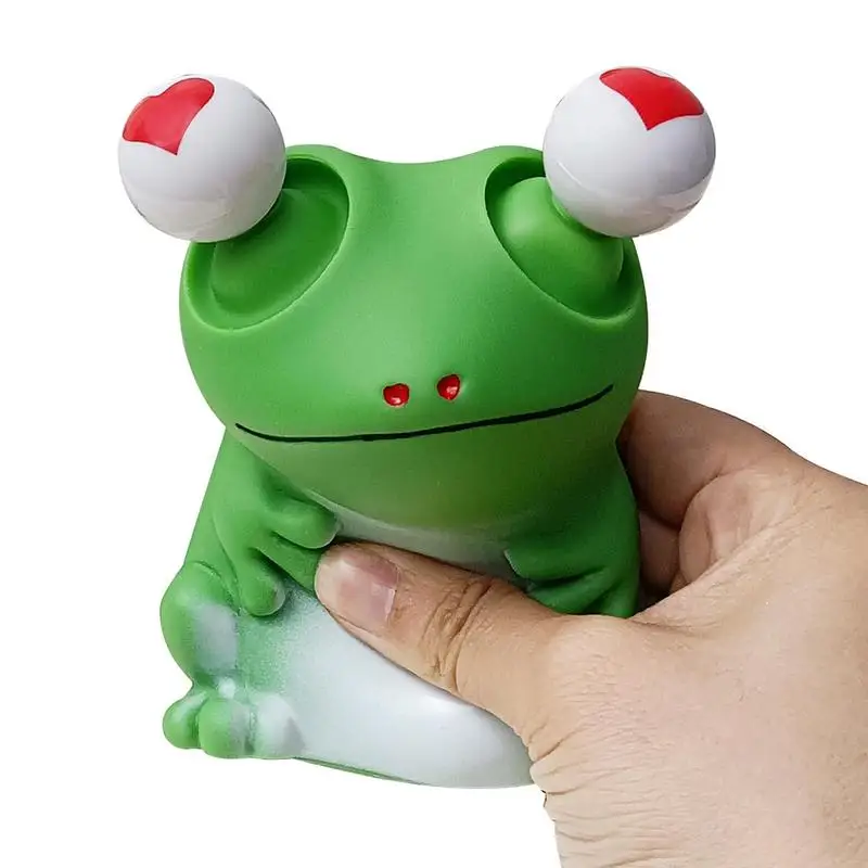 

Eye Popping Toy Flexible Kids Green Frog Eye Popping Toys Children Entertainment Toys Lovely Animal Relaxing Toy