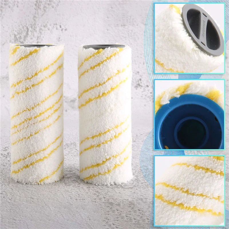 

Cleaner Roller Brush Main Brush for KARCHER FC3D FC5 Cordless Vacuum Hard Floor Er Cleaner Rolling Brushes, 8PCS